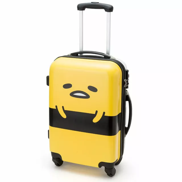 Sanrio Gudetama Carry Case Bag Yellow TSA Lock 31L Suitcases Bag Japan New