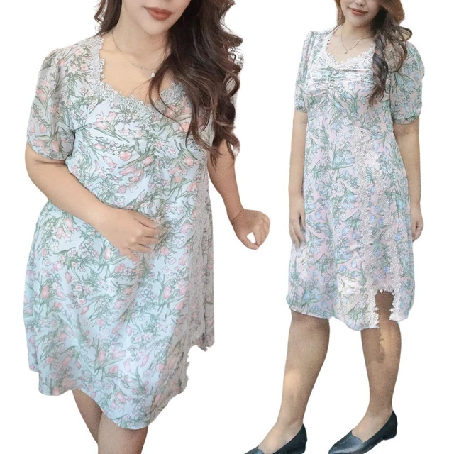 Robe Taille S (36-38) - Style Sweet Miss - Couleur Beige - Occasion Très Bon état
