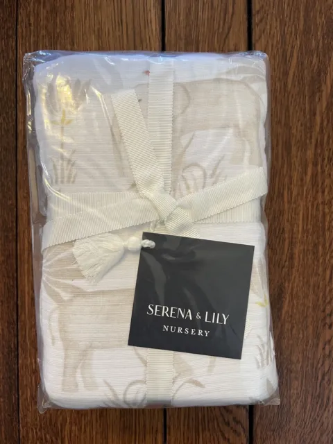 Serena & Lily Kalahari Crib Sheet | Nursery Bedding | NWT | Retail $58