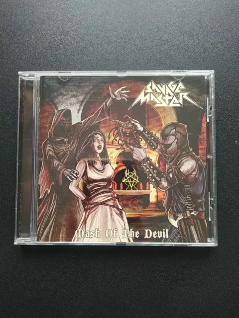 Cd - Savage Master - Mask Of The Devil - Album 2014 - 8 Titres