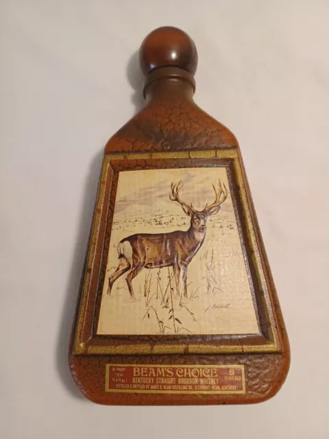 Vintage Jim Beams Choice Wildlife Decanter empty