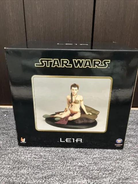 Star Wars Attakus Princess Leia Jabba's Slave statue Limited Unopened Rare