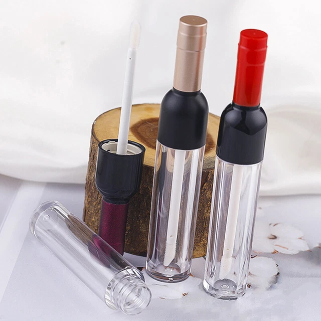 5ml Empty Glaze Lip Gloss Tube Refillable DIY Lipstick Bottles Makeup Tools  FN