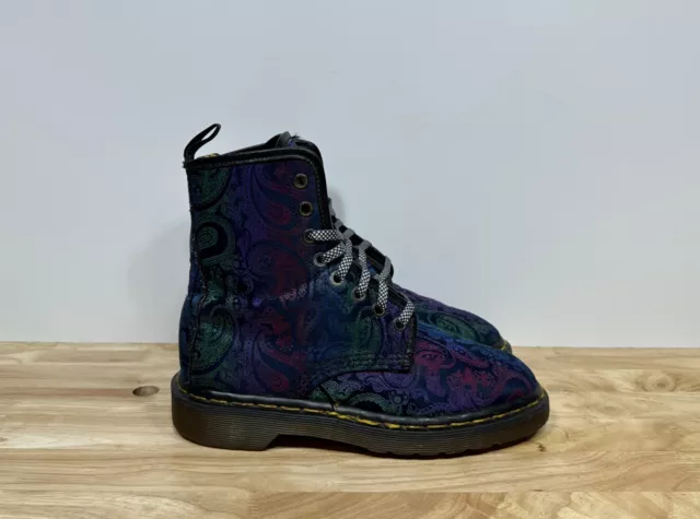 Rare Doc Dr. Martens Made in England Rave Combat Boots Women’s Size 6 US / UK 4