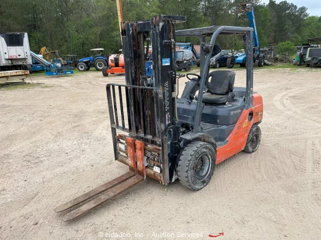 2017 Toyota 8FDU25 5K Industrial Warehouse Forklift Lift Truck bidadoo -Repair