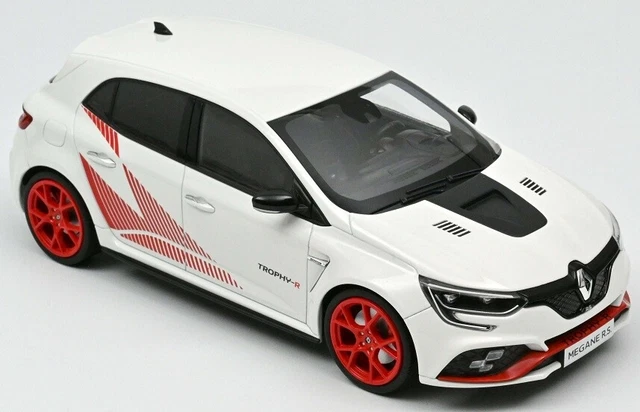 RENAULT MEGANE R.S. Trophy-R 2019 Modèle de Voiture Blanc 1:18 Norev EUR 71,86 - FR