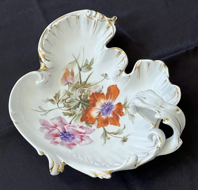 Antique CT Carl Tielsch Altwasser Porcelain Centerpiece Bowl Dish Germany