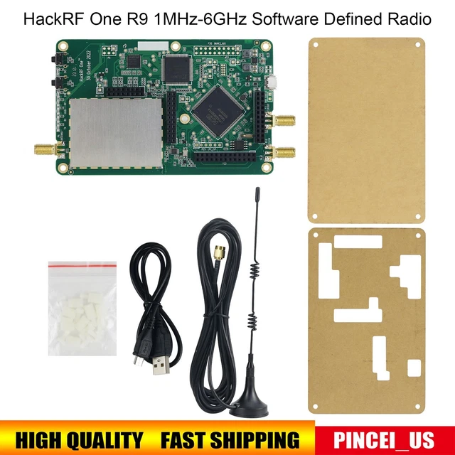 HackRF One R9 Software Defined Radio Platform V1.7.0 GPS Simulator Kit+ Shell