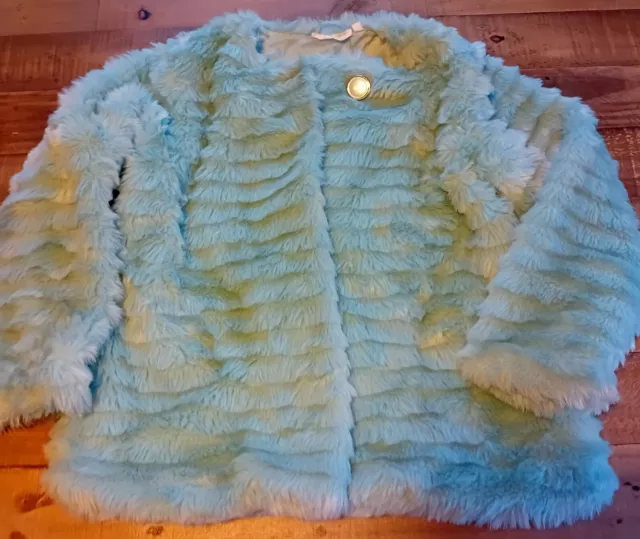 Tammy Girl BHS Winter faux fur coat jacket Age 9 - 10 yrs cosy