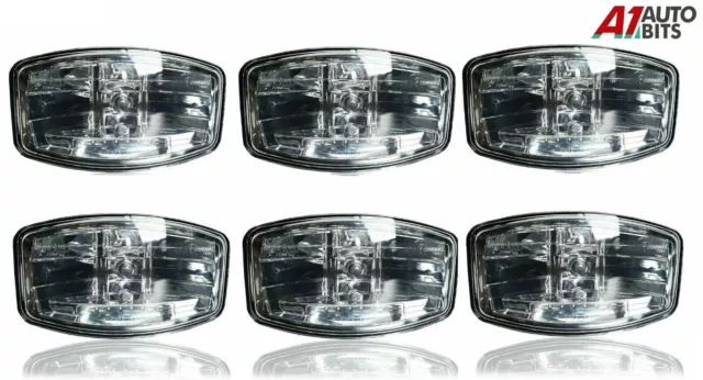 Dachstoßstange Jumbo Spotlampe 9,6" LED 24V X6 passt Volvo FL FE FMX FM4 FH LKW