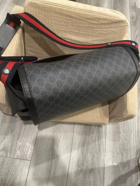 GUCCI GG SUPREME DIAPER BAG Without Changing Pad 2