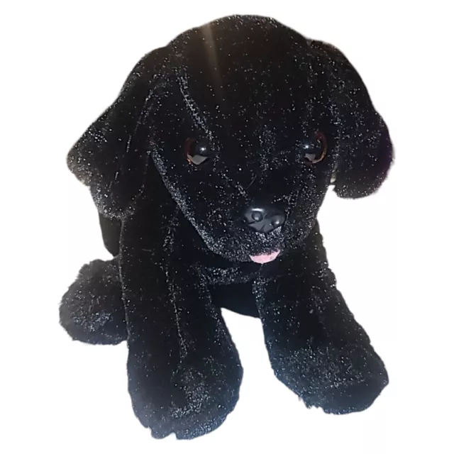 Melissa & Doug BENSON BLACK LAB PUPPY DOG 10" Plush STUFFED ANIMAL Toy 2