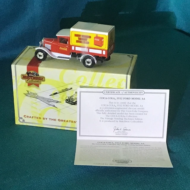 BOÎTE D'ALLUMETTES COCA-COLA 1932 Ford Modèle Aa, Ypc06-M EUR 27,10 ...
