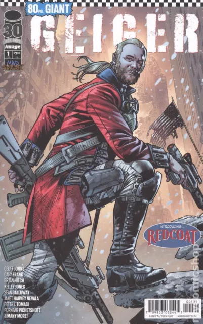 Geiger 80-Page Giant 1B Hitch Variant NM 2022 Stock Image