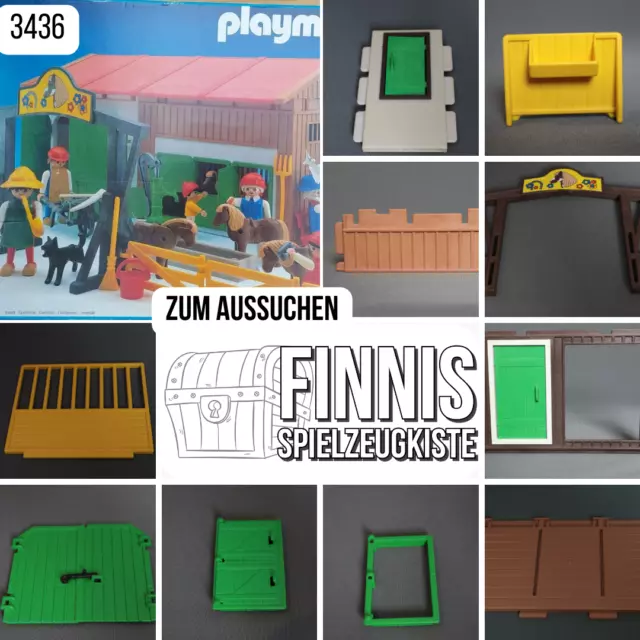 Playmobil Ersatzteile 3436 Fachwerk Bauernhof Sammlung Konvolut zum Aussuchen