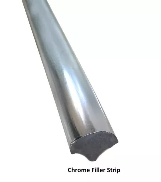 Chrome Insert for Windscreen Rubber