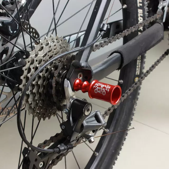 Bicycle Bike Hub Quick Release Axis Wheel Lamp Holder Bracket (Red)