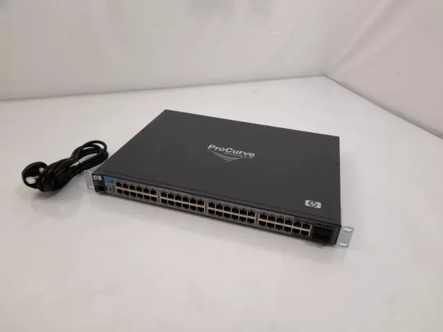 HP 2510G-48 J9280A ProCurve 48-Port Gigabit Ethernet Network Switch w Rack Ears