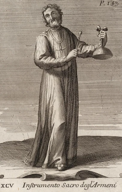 ZIMBEL - Bonanni - Westerhout - Kupferstich 1716