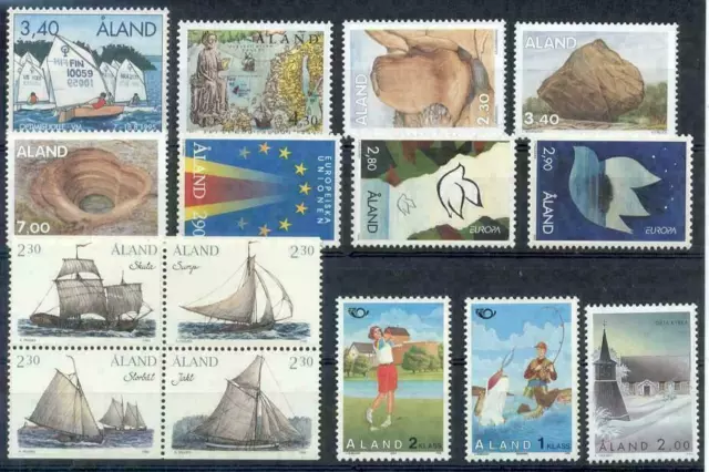 Aland 1995 Complete Mint / Complete MNH