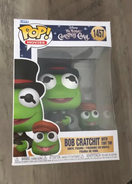 Funko Pop Vinyl Disney The Muppet Christmas Carol Bob Cratchit With Tiny Tim 2