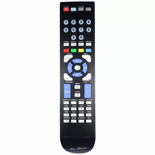 Nuevo RM-Series Mando A Distancia TV para Samsung UE50F6770S