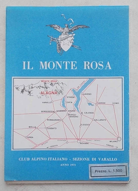 IL MONTE ROSA. Il Massiccio del Monte Rosa ed i contrafforti del Corno