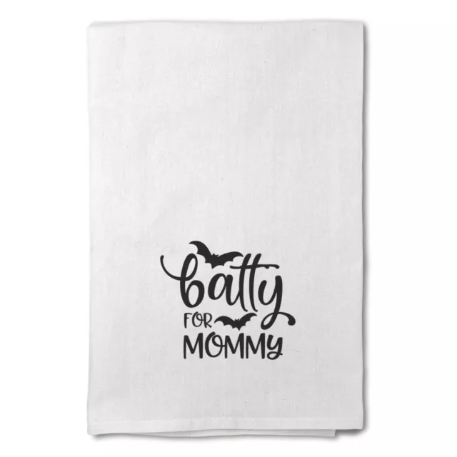 Decor Flour Kitchen Towels Batty for Mommy Style A Cleaning Supplies Dish Towels