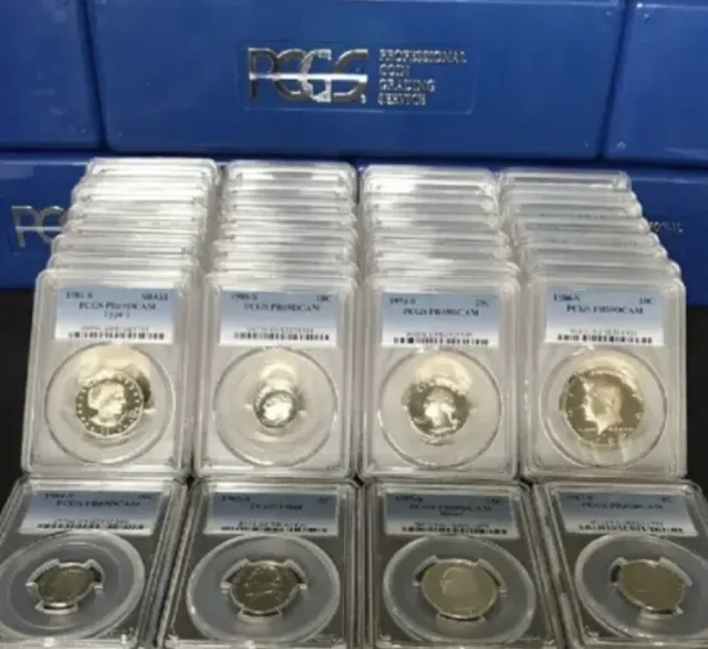 ✯ ESTATE SALE! ✯ PCGS Slabbed GRADED U.S. Proof Coin Hoard ✯ 2 SLAB LOT