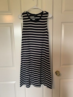 Fortune+Ivy Knit Tank Dress Women's size Medium Striped