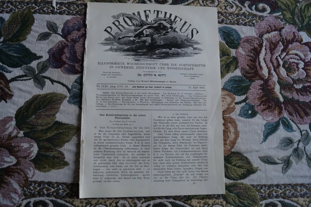 1910 Prometheus 1120 Relativitätsprinzip 2 /