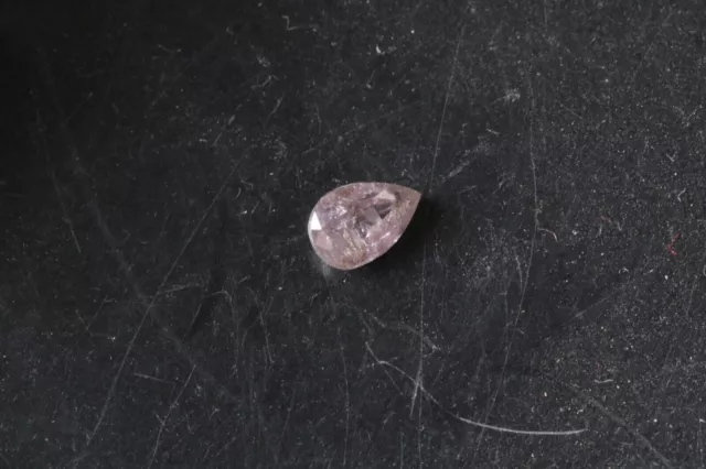 0.38Cts Natural Pink Diamond Pear Shape Loose Pink Diamond 5.46mm DB74