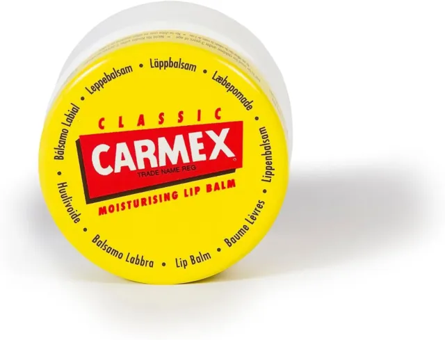 Carmex Classic - Balsamo Per Labbra In Vasetto 7.5Gr Moisturising Lip Balm