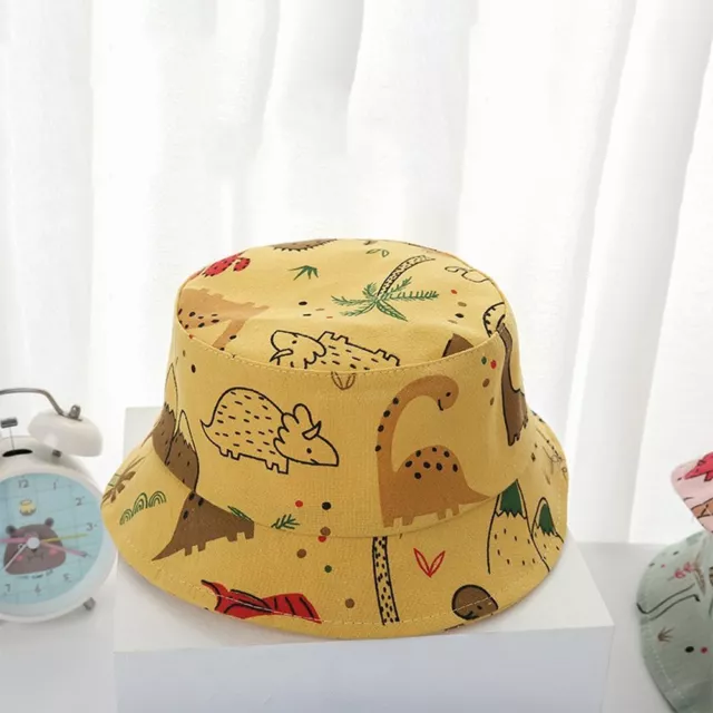 Korean Style Cap Kids Bucket Cap Children Sun Visor Hat Baby Fisherman Hat