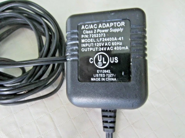 Hnemix 7337482 Water Softener Power Transformer 24V DC Adapter External Power Supply