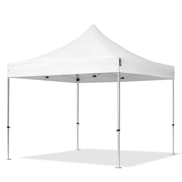 Faltzelt Faltpavillon 3x3 m ALU Pavillon Gartenzelt Partyzelt weiß