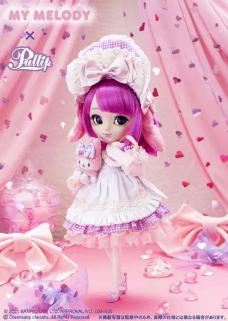 Groove Sanrio Pullip My Melody Lilac 12" Pullip Doll #P-263