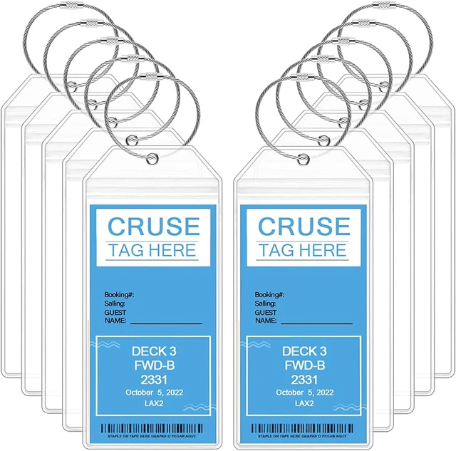 Etichette Etichette Bagaglio Per Crociere Pezzi In