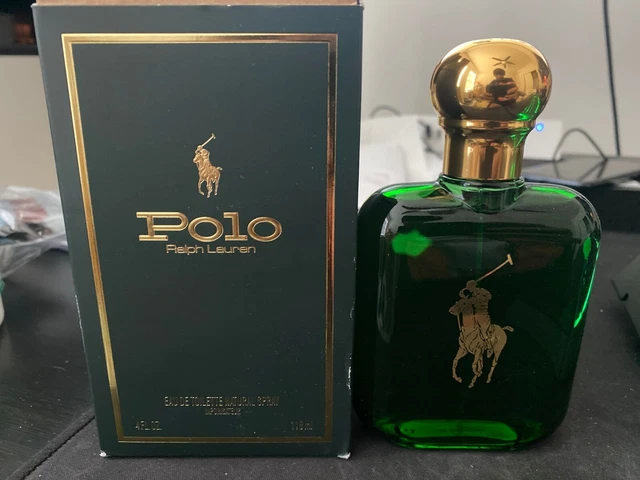 Polo by Ralph Lauren for Men, Eau de Toilette Natural Spray, 4-Fluid Ounce