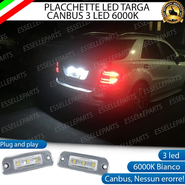 Luci Targa Led Canbus BMW X3 E83 6000K Luce Bianca No Error - Foto 8
