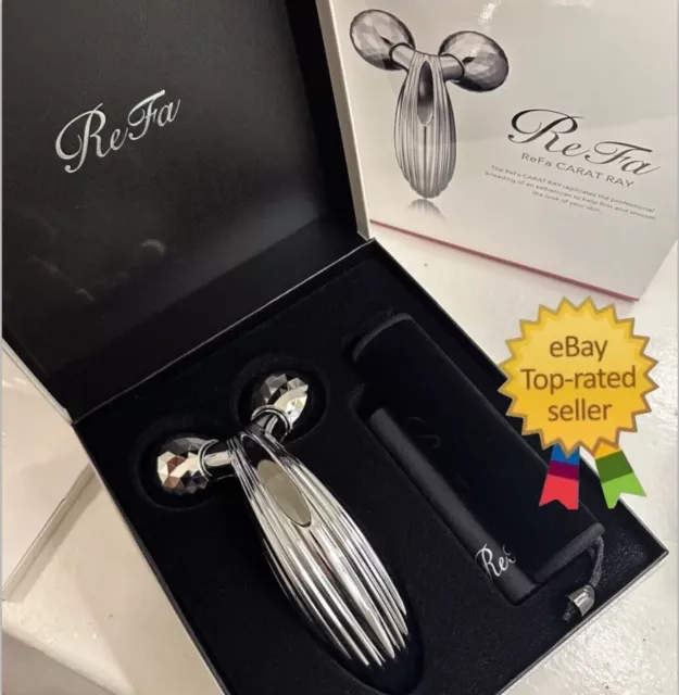 MTG ReFa Carat Ray Face Beauty Body Roller  RFPC2019B Facial Handy Massage Tool