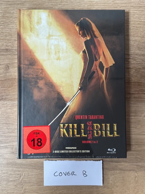 KILL BILL VOL. 1 & 2 Blu-ray Mediabook *Cover B* £31.92 - PicClick UK