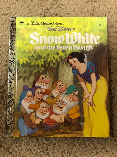 A LITTLE GOLDEN Book!!! Walt Disney's Snow White and the Seven Dwarfs ...