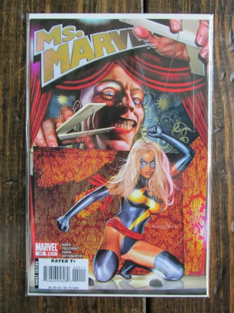 Marvel 2007 MS. MARVEL Comic Book Issue # 20 2006 2nd Series "A" Cover