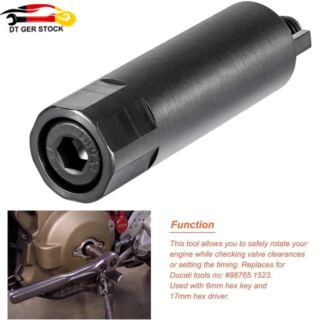 Koppeling deksel met kijkglas aluminium Evotech voor Ducati Panigale 959/ 1199/1299/V2