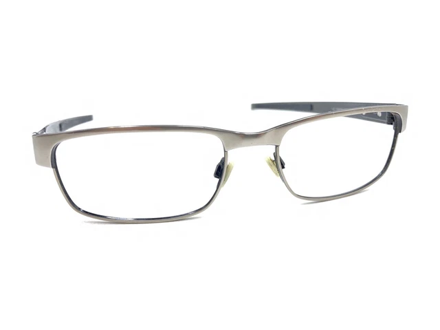 Oakley Carbon Plate OX5079-0255 Light Gray Black Eyeglasses Frames 55-18 142