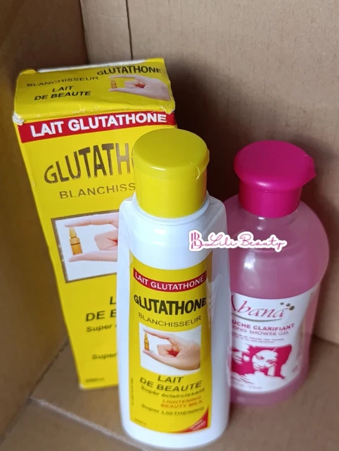 Glutathione – Soin Éclaircissant Teint Diamant – Crème & Savon – 500ml –  Neuf Sous Blister