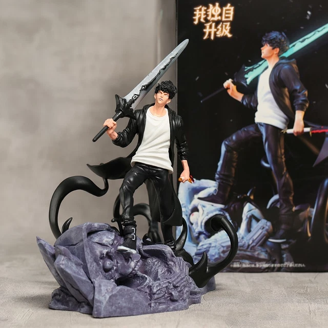 SOLO LEVELING SUNG Jin Woo Only1 Level Up Pvc Figure Gift Doll ...