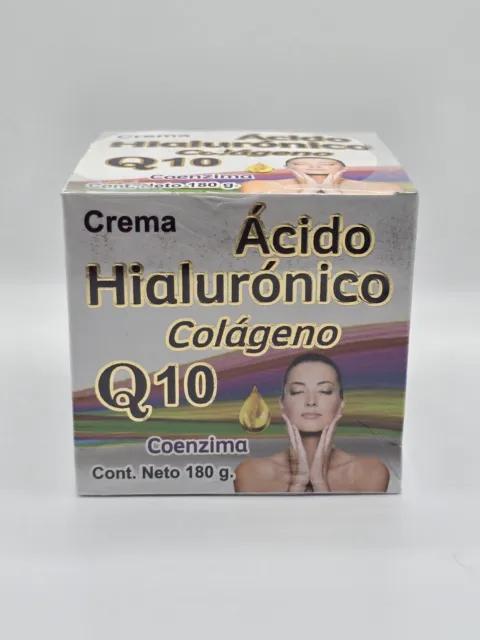 Crema acido hialuronico Colageno Q10 Coenzima