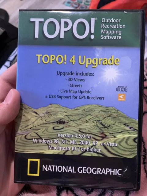 National Geographic TOPO! Streets & 3-D Views Expansion Pack
